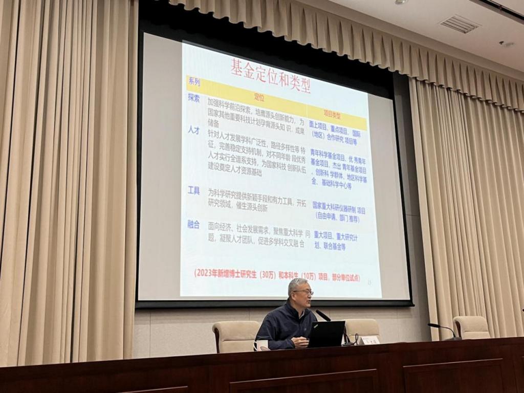 天津师范大学召开2024年度国家级自然科学基金项目申报推动会