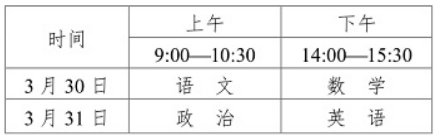 黑龙江2024年体育单独招生文化课考试公告