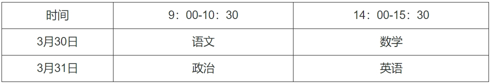 北京2024年高校运动训练、武术与民族传统体育专业招生文化考试温馨提示