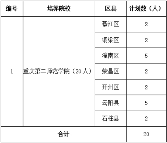 重庆启动本科层次学前教育公费师范生培养